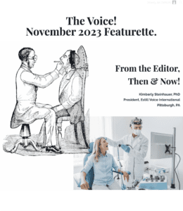 2023 November The Voice Newsletter